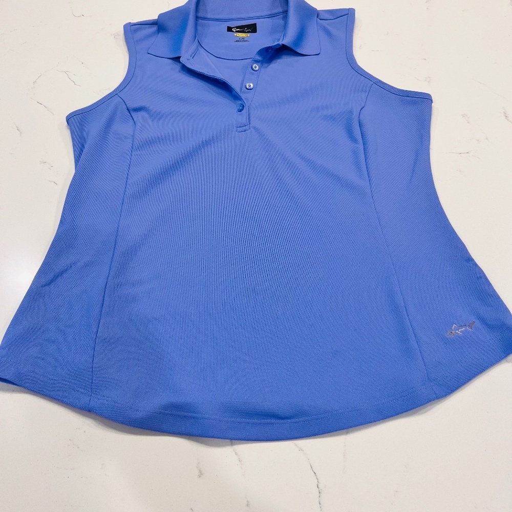 Women’s Golf Shirt Greg Norman  L   Play dry Golf Polo top